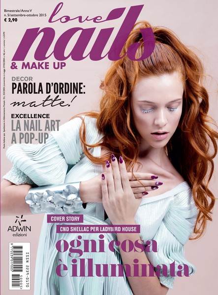La copertina di Love Nails di Setttebre/Ottobre è firmata CND